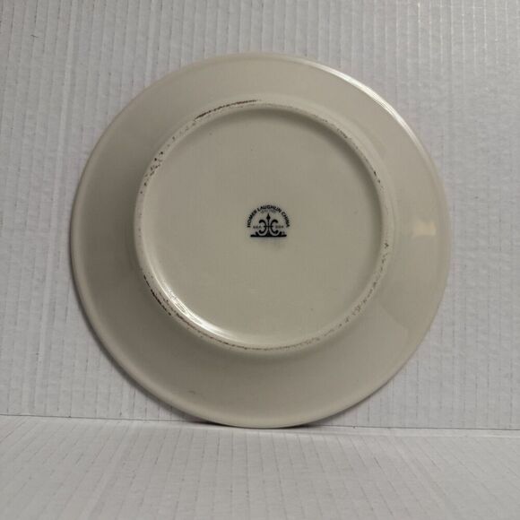 HOMER LAUGHLIN Sardinia Pattern 2x Dinner Salad‎ Plates Restaurant Ware Retired - Picture 7 of 9